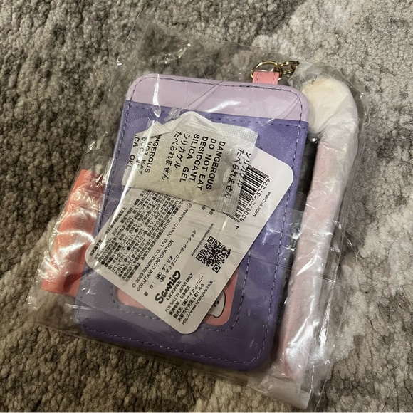 BNIB Japan Sanrio x Oekaki-San Series Pass Card Holder With Retractable … - Picture 6 of 6